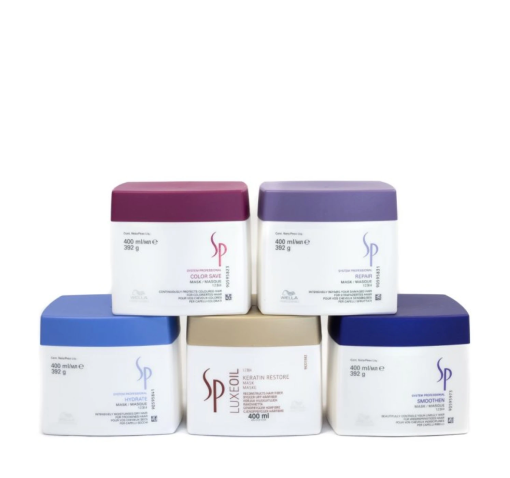 Wella SP Basin Masks 400ml x 5 Pack