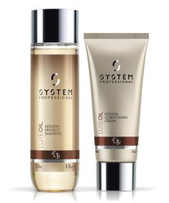 System Professional Luxe Oil Keratin Shampoo and Conditioner