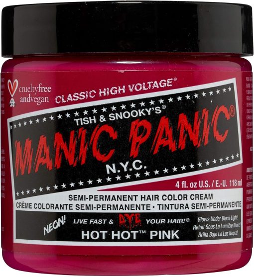 Manic Panic Hot Hot Pink Jar 118ml