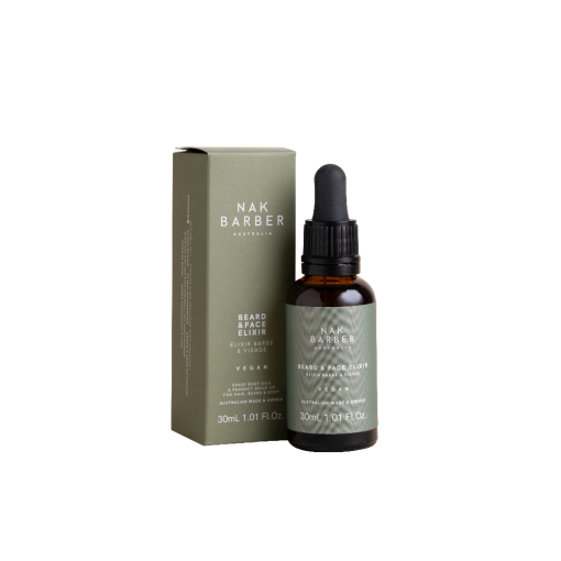 NAK Barber Beard and Face Elixir 30ml