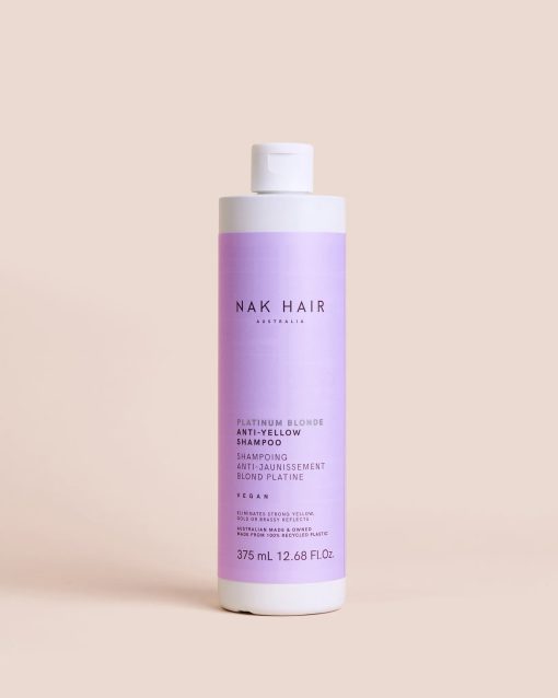 NAK Signature Platinum Blonde Anti-Yellow Shampoo 375ml