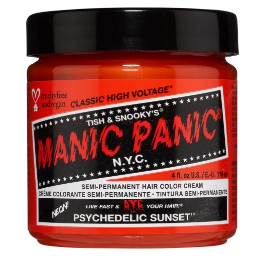 Manic Panic Psychedelic Sunset Jar 118ml