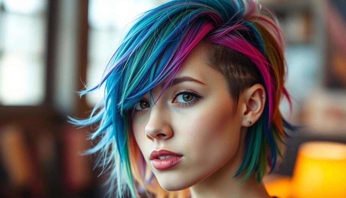 Coloured Hair