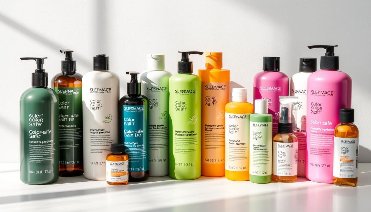 colour safe hair products